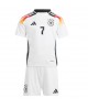 Günstige Deutschland Kai Havertz #7 Heimtrikotsatz Kinder EM 2024 Kurzarm (+ Kurze Hosen)